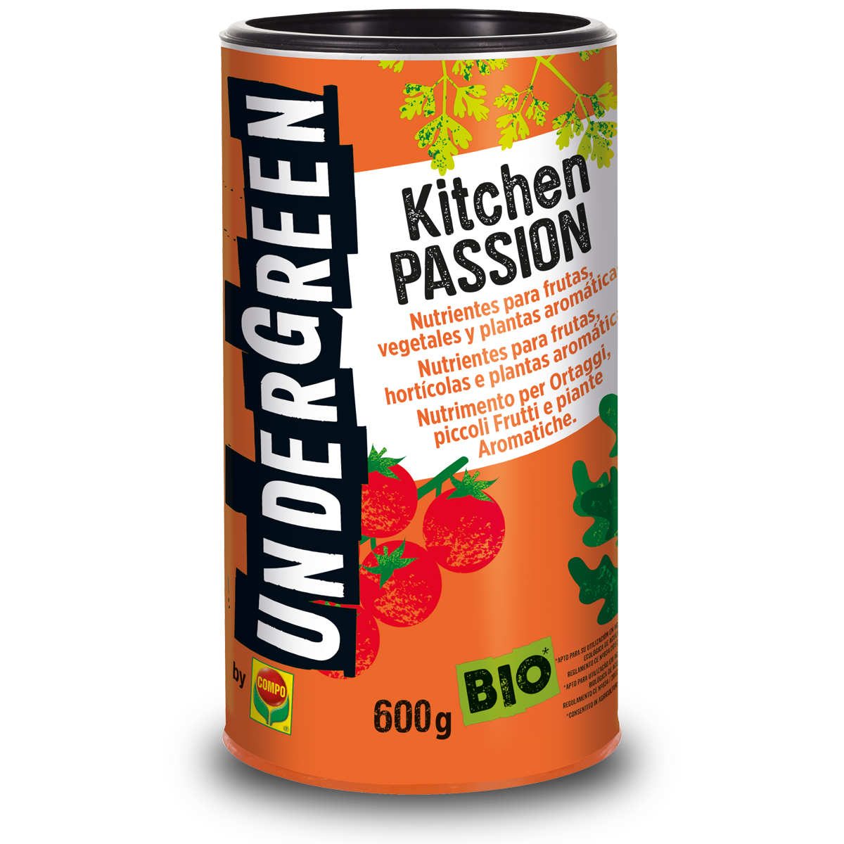 Terriccio Bio Per Ortaggi E Piante Aromatiche Undergreen Kitchen PASSION 2,5L - Consentito In Agricoltura Biologica - Foto 5